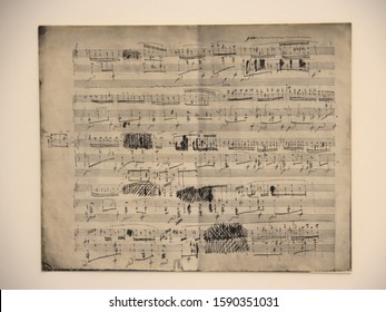 chopin music sheet