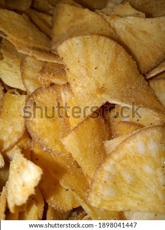 Similar – Image, Stock Photo Forbidden! Crisps Calorie