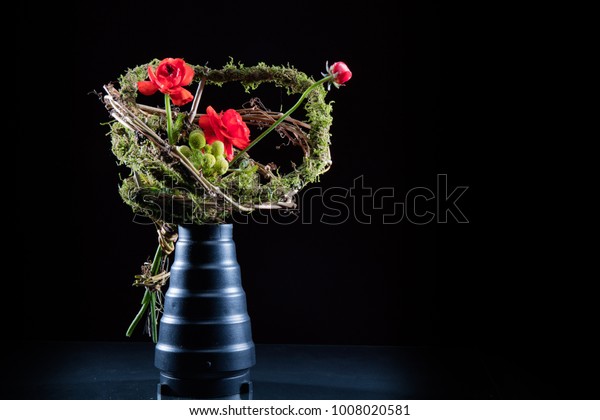 Original Unusual Bouquet Glass Vase On Stock Photo Edit Now