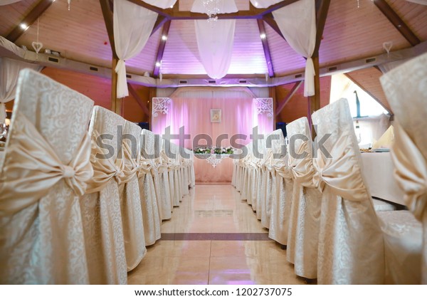 Original Wedding Decor Ideas Wedding Table Stock Photo Edit Now