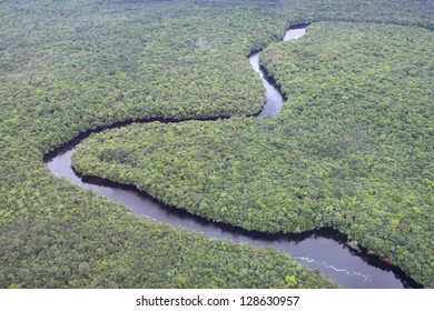 Orinoco river from the air - Powered by Shutterstock