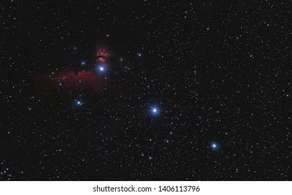 Orion belt in the constellation