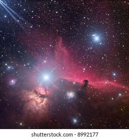 Orion's belt nebular complex