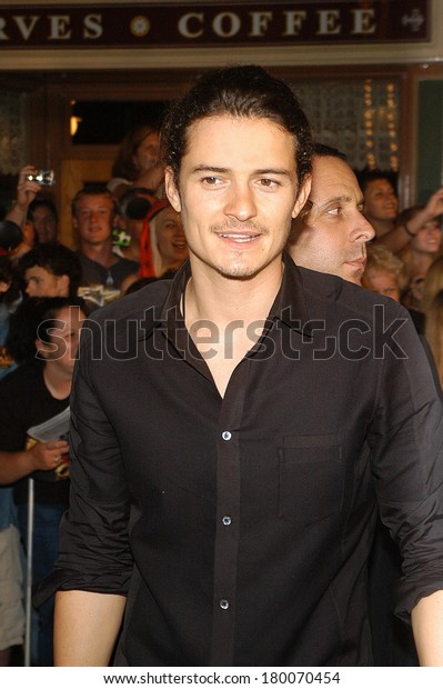 Orlando Bloom La Premiere Pirates Caribbean Stock Photo Edit Now 180070454