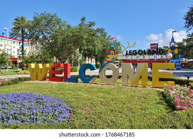 ORLANDO, FL -20 JUN 2020- View Of The Legoland Florida Resort Theme Park In Orlando, Florida.