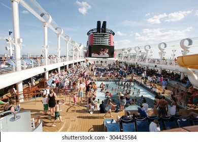 ORLANDO, FL- FEB 3:  Great Party On The Departure Of The New Disney Cruise Line Named 