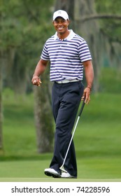 ORLANDO, FL - MARCH 23: Tiger Woods during a practice round at the Arnold Palmer Invitational Golf Tournament on March 23, 2011 at the Bay Hill Club and Lodge in Orlando, Florida.