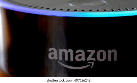 ORLANDO, FL - March 24, 2017:  Amazon has released the 2nd generation Echo Dot, a voice controlled life streaming device.  Priced at $49.99.