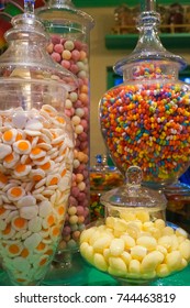 ORLANDO FLORIDA - 18 JULY 2017. Candy Store At Wizarding World Of Harry Potter In The Universal Orlando Resort. 