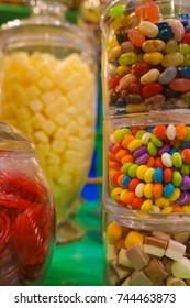 ORLANDO FLORIDA - 18 JULY 2017. Candy Store At Wizarding World Of Harry Potter In The Universal Orlando Resort. 