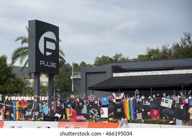 Orlando Florida - August 9th 2016, Pulse Nightclub Memorial: Orlando Florida Pulse Nightclub Massacre Memorial Planned