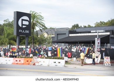 Orlando Florida - August 9th 2016, Pulse Nightclub Memorial: Orlando Florida Pulse Nightclub Massacre Memorial Planned