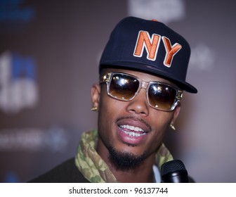 ORLANDO, FLORIDA - FEB. 24: Rap Artist B.O.B Attends The VIP All-Star Party Hosted By Dwight Howard And Adidas On Feb. 24, 2012 In Orlando Florida.