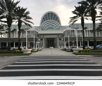 Orlando Florida Nov 25th - Main Entrance to the Orange County Convention Center photo image