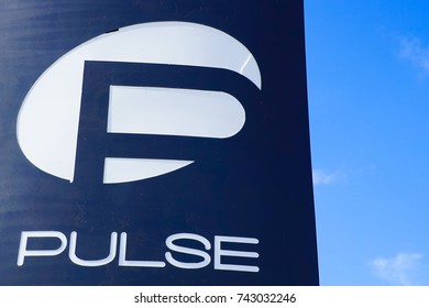 ORLANDO, FLORIDA OCTOBER 12, 2017: Pulse Nightclub Shooting, Where Omar Mateen Shot And Killed 50 Revellers And Injured 53.