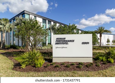 Orlando, Florida, USA- February 9, 2020: Johnson & Johnson Human Performance Institute In Orlando, Florida, USA, A Pioneer In Proven, Sustainable Behavior Change. 