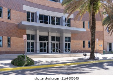 
Orlando, Florida, USA - January 20, 2022: Florida A And M University College Of Law Building In Orlando, Florida, USA. Florida A And M University College Of Law Is An ABA-accredited Law School.  
