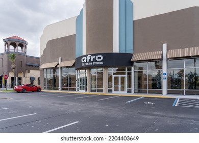 Orlando,  Florida, USA - January 5, 2022: AFRO Television Studios In Orlando,  Florida, USA. The Afrotainment Family Of Channels Is A Network Of Nine Linear Television Channels And Digital Properties.