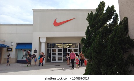 Nike factory store Images, Stock Photos 