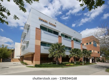 ORLANDO, FLORIDA, USA:  University Of Central Florida's Student Health Services Building Where Students Have Access To High Quality Health Care Without Leaving Campus As Seen On March 15, 2019.