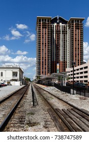 ORLANDO, USA - MARCH 14, 2015: Church Street Station In Orlando, Florida, USA