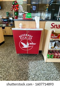 Orlando,FL/USA-12/11/19: A Custom Beverage At The Pickup Counter At A Wawa Gas Station, Fast Food Restaurant, And Convenience Store.