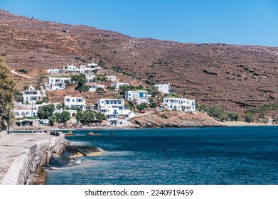 Ormos Isternion Beach, place to embrace the Aegean Sea, Tinos, Greece - Shutterstock ID 2240919459