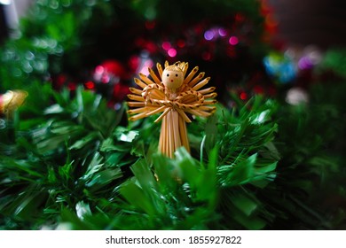 ornament angel on the christmas tree