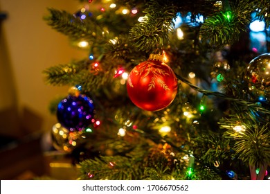 An Ornament On A Christmas Tree