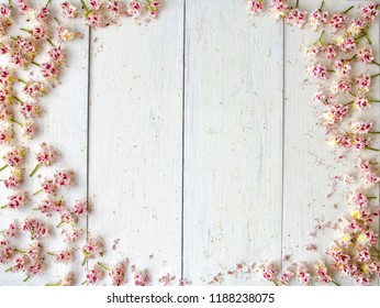 Ornament Pink Flowers On Boards Stock Photo 1188238075 | Shutterstock