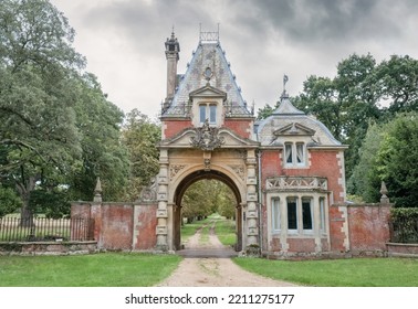 The Ornate Chateaux-style Brockenhurst Gatehouse, New Forest