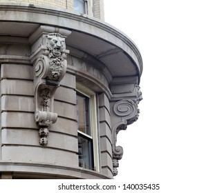 Ornate facade on building in New York City - Powered by Shutterstock