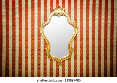 Ornate Mirror On The Wall