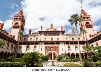 Ornate Tower And Details Of Ponce De Leon Hotel Now Flagler College Built Henry Flagler In St Augustine Florida