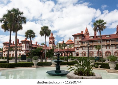 Ornate Tower And Details Of Ponce De Leon Hotel Now Flagler College Built Henry Flagler In St Augustine Florida