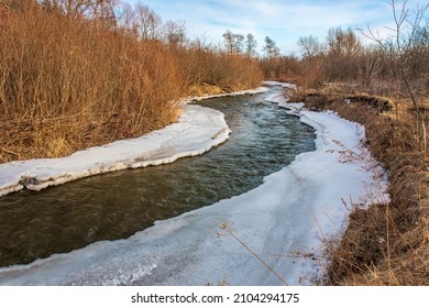 Orono Crown Land Conservation Area In Orono Ontario Canada In Winter