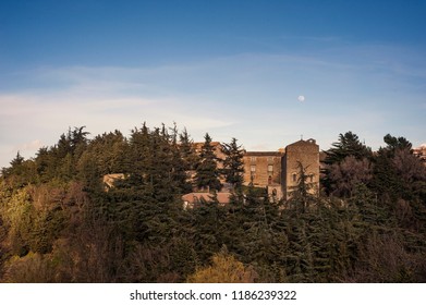 Orsara Di Puglia And The Moon