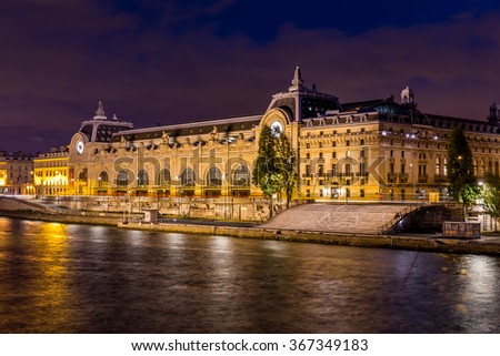 Orsay museum in Paris, France