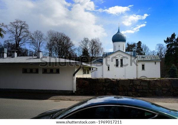 Orthodox Church of Elijah the Prophet at the\
Orthodox cemetery in Helsinki,\
Finland