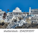 Orthodox Metropolitan Church of Ypapantis From Sea, Santorini