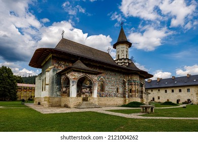 The Orthodox Monastery Of Sucevita In Romania