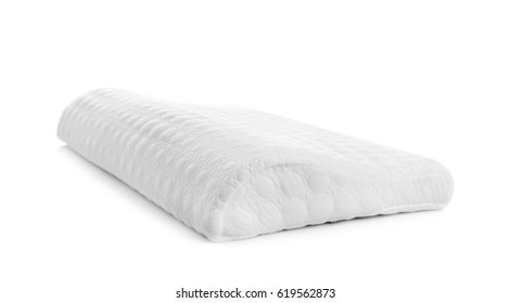 Orthopedic pillow isolated on white - Shutterstock ID 619562873