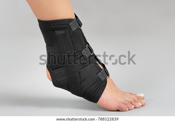 Orthopedic support for\
ankle
