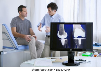 Orthopedics Consultation Man