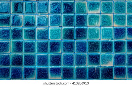 Osaic Glass Tile Wall.