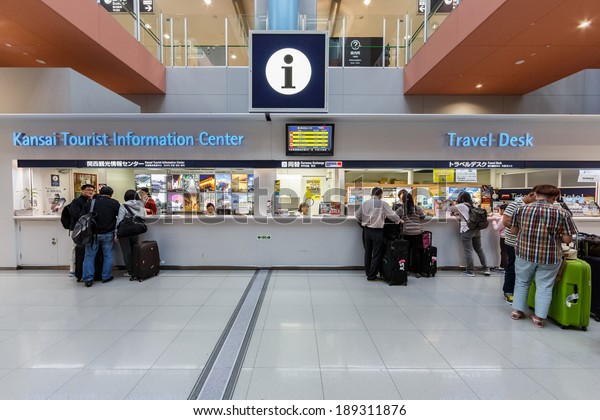 Osaka April 5 Passengers Kansai Tourist Stock Photo Edit Now