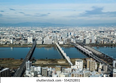 Osaka City view