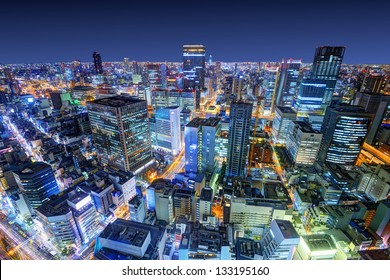 Osaka, Japan Cityscape