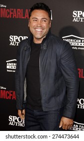 Oscar De La Hoya At The Los Angeles Premiere Of 'McFarland, USA' Held At The El Capitan Theater In Hollywood On February 9, 2015.