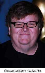 The Oscar Luncheon Held At The Beverly Hilton Hotel, Los Angeles. Michael Moore